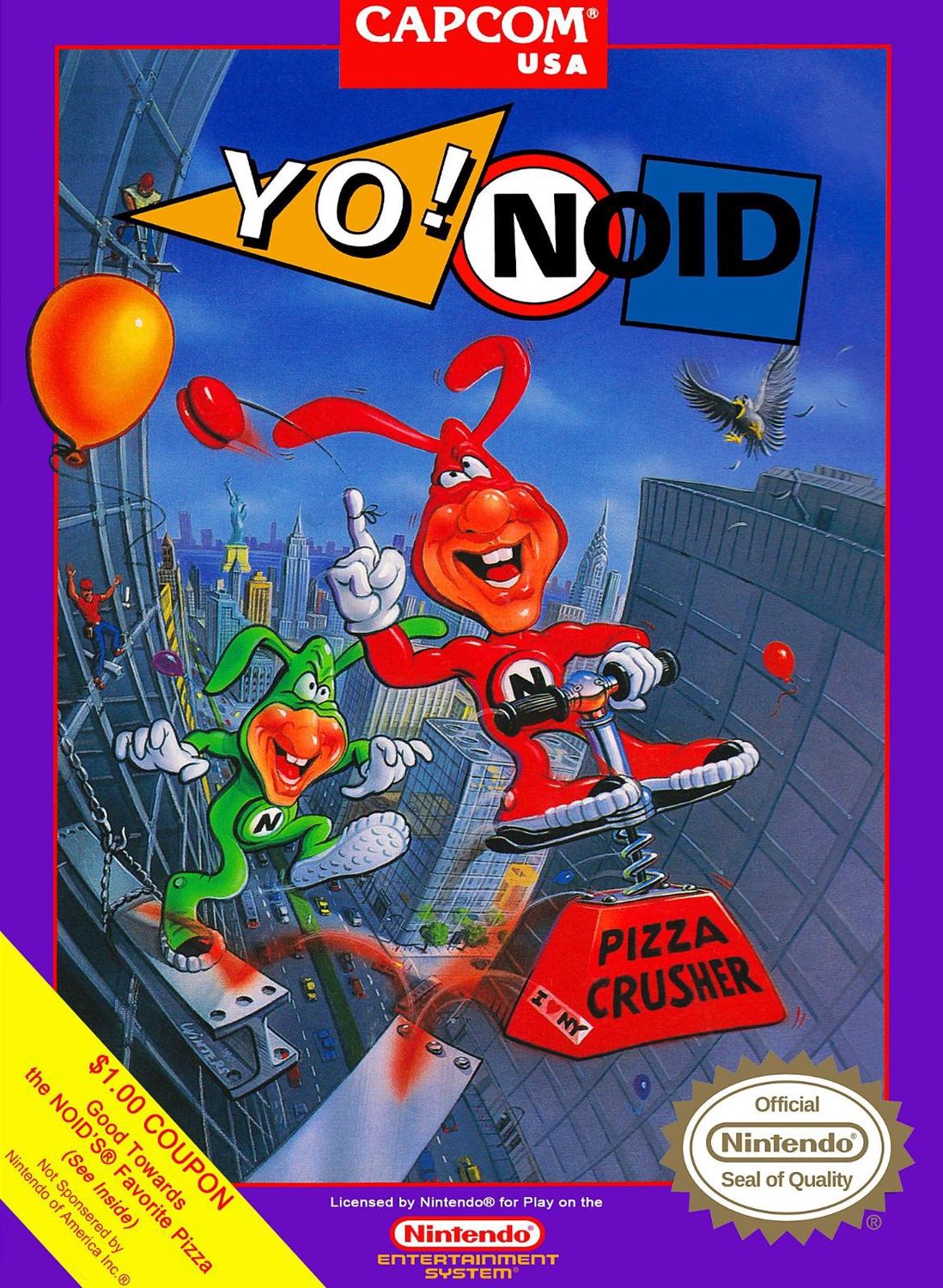 Yo Noid for NES