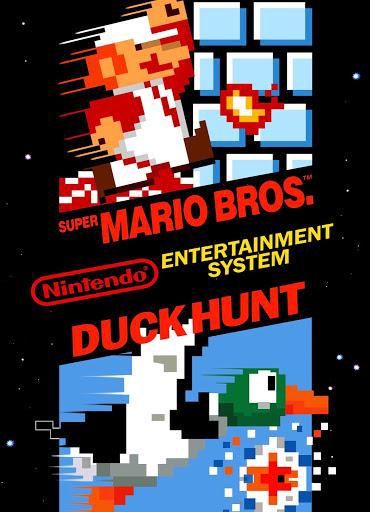 Super Mario Bros and Duck Hunt for NES