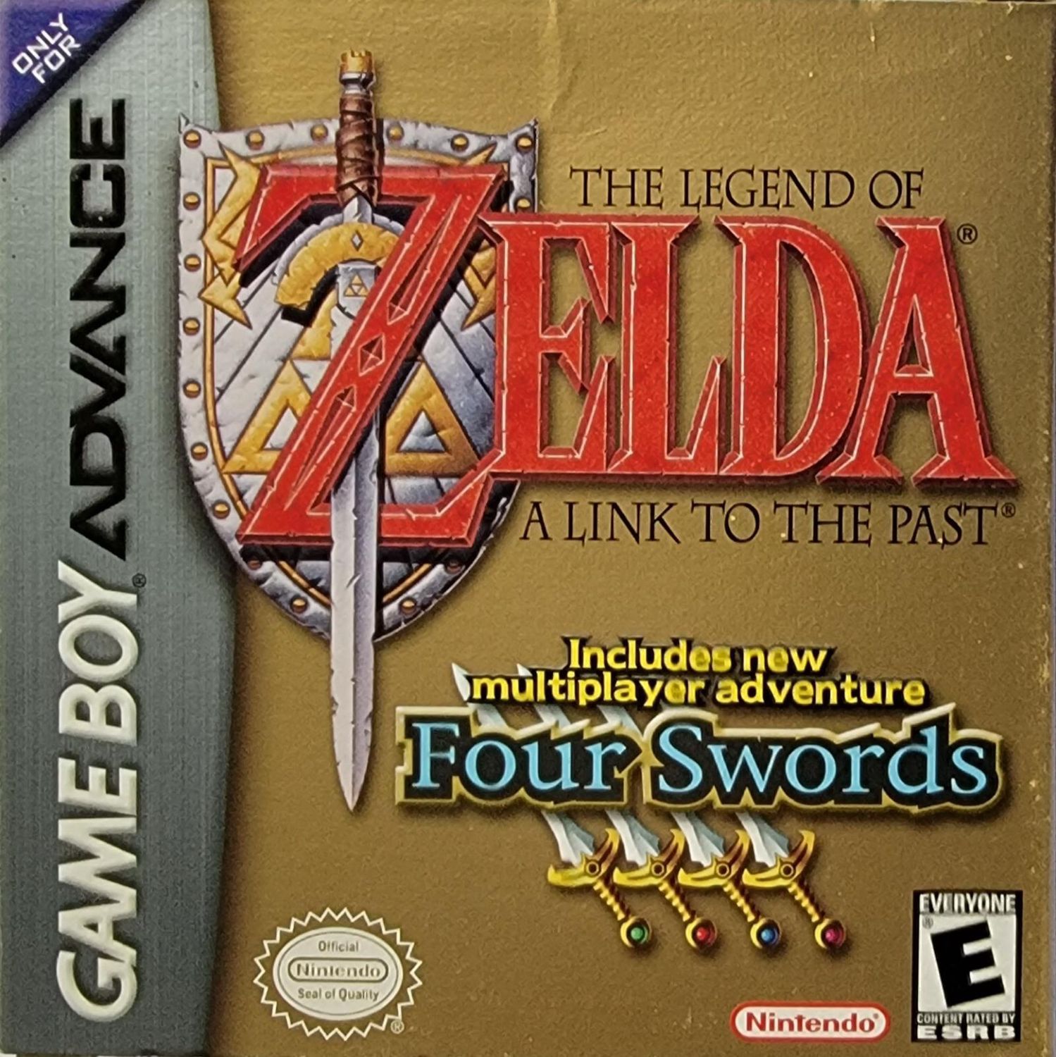 Zelda A Link to the Past for GBA Four Swords