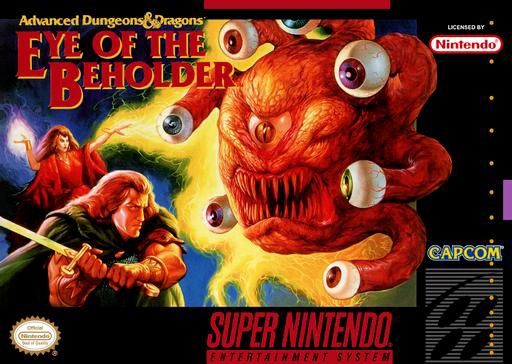 Advanced Dungeons &amp; Dragons Eye of the Beholder for SNES