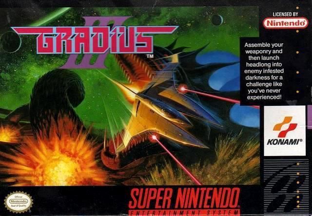 Gradius III 3 for SNES