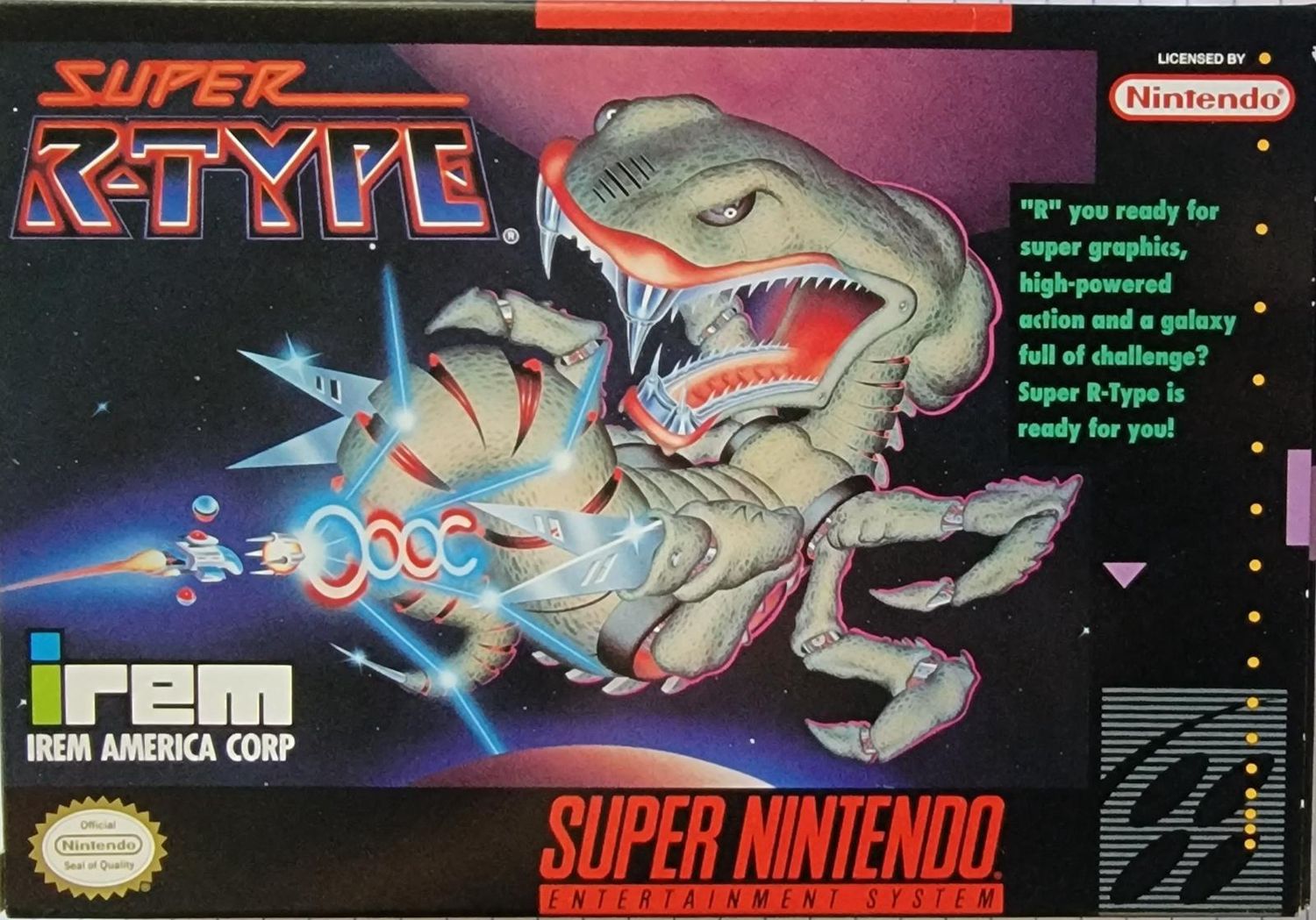 Super R-Type for SNES