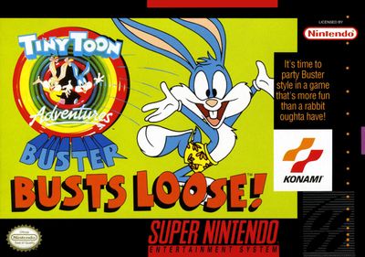 Tiny Toon Adventures Buster Busts Loose for SNES