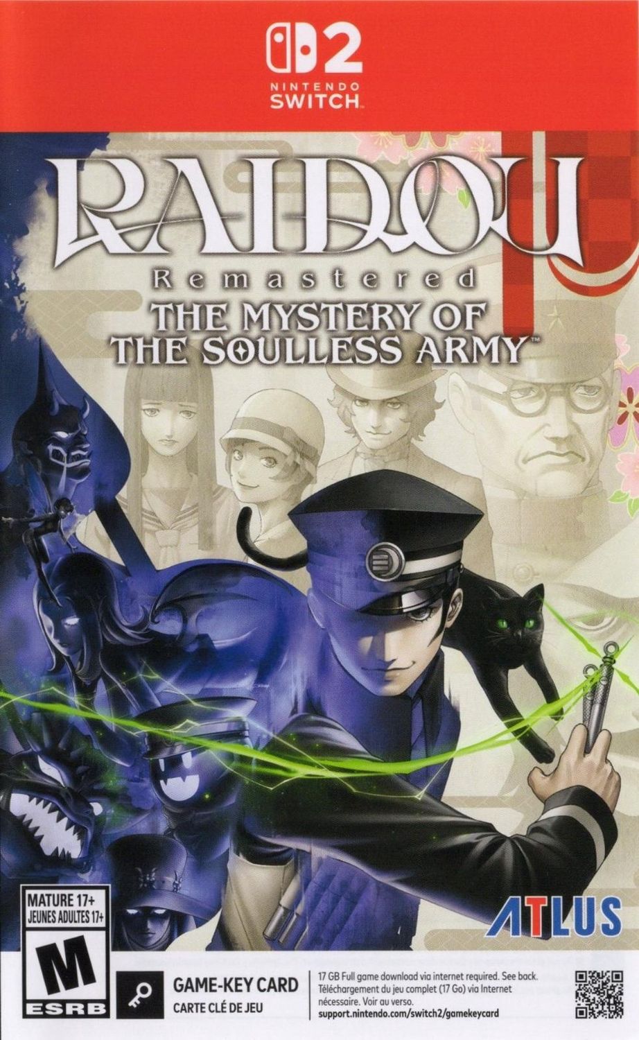 Raidou Remastered Mystery of the Soulless Army for Switch 2