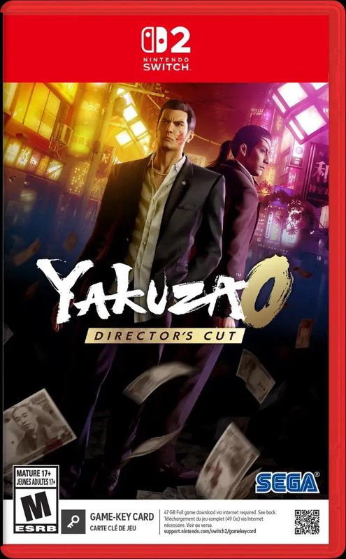 Yakuza 0 Director&#39;s Cut for Switch 2