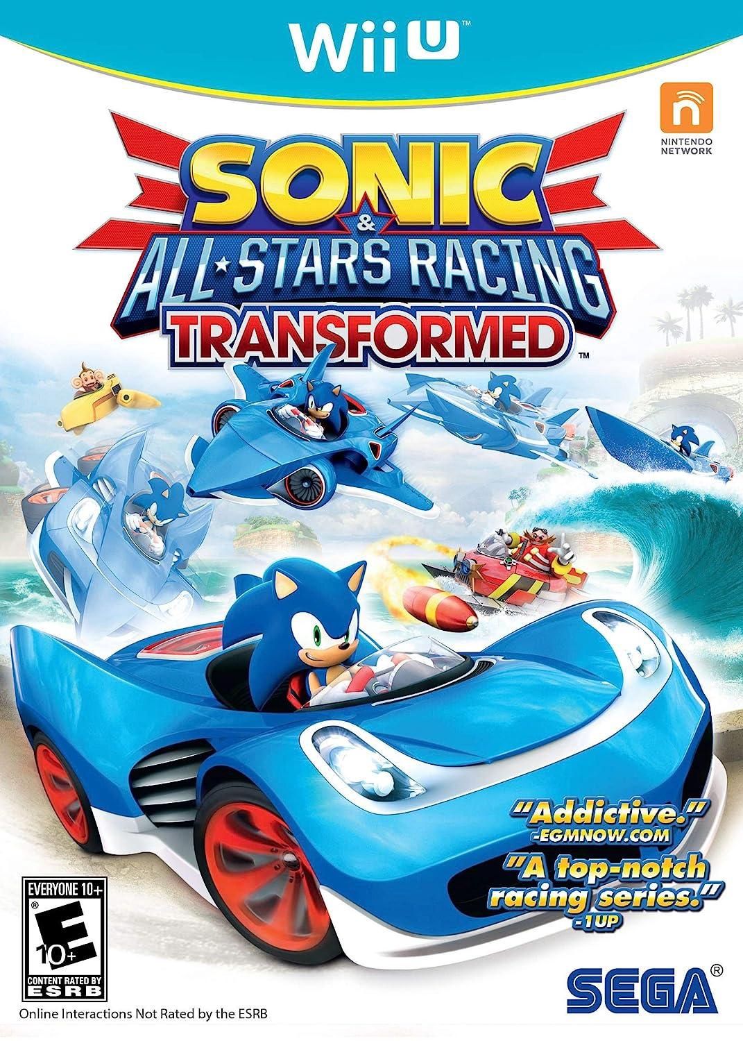 Sonic &amp; All-Stars Racing Transformed for Wii U