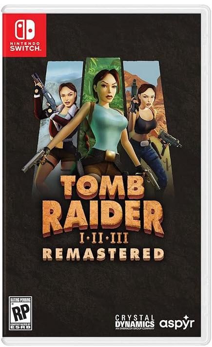 Tomb Raider I-III Remastered for Switch
