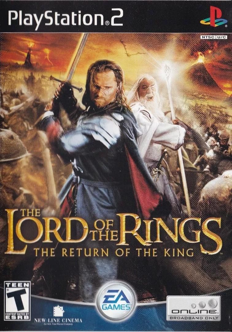 Lord of the Rings Return of the King for PS2