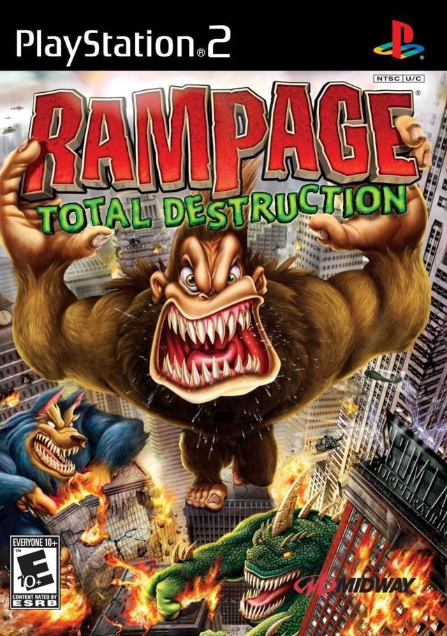 Rampage Total Destruction for PS2