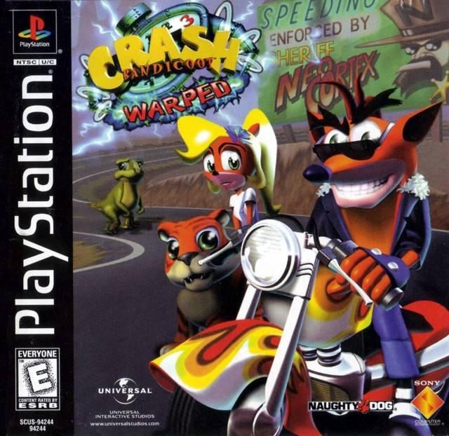 Crash Bandicoot Warped for PS1