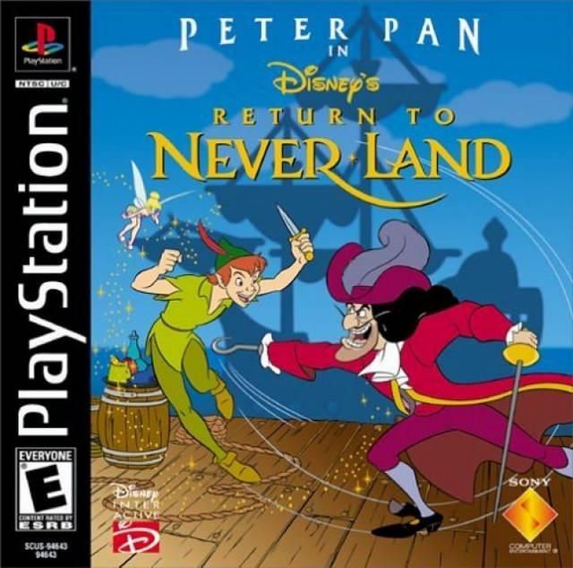 Peter Pan Return To Neverland for PS1