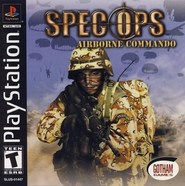 Spec Ops Airborne Commando for PS1