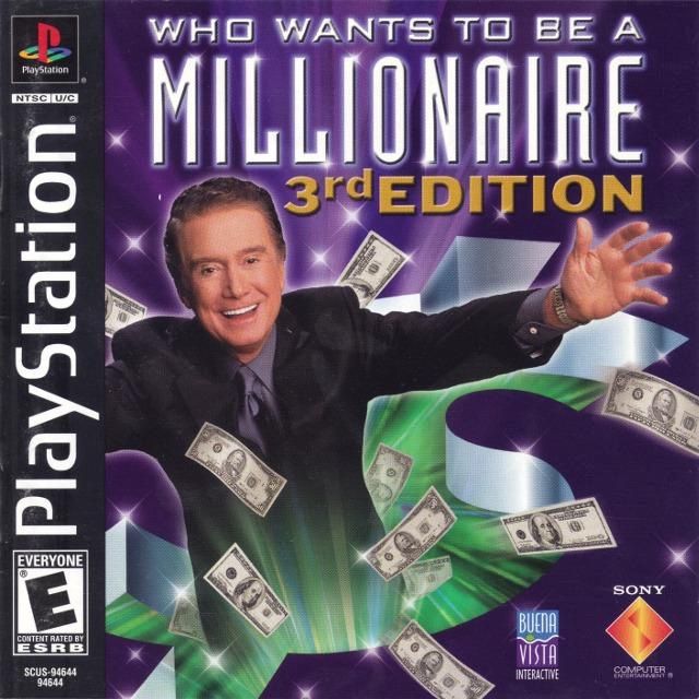 Who Wants To Be A Millionaire 3rd Edition for PS1