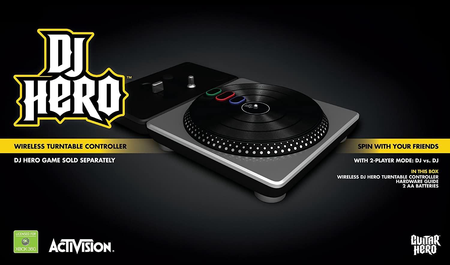 DJ Hero Wireless TurnTable for Xbox 360