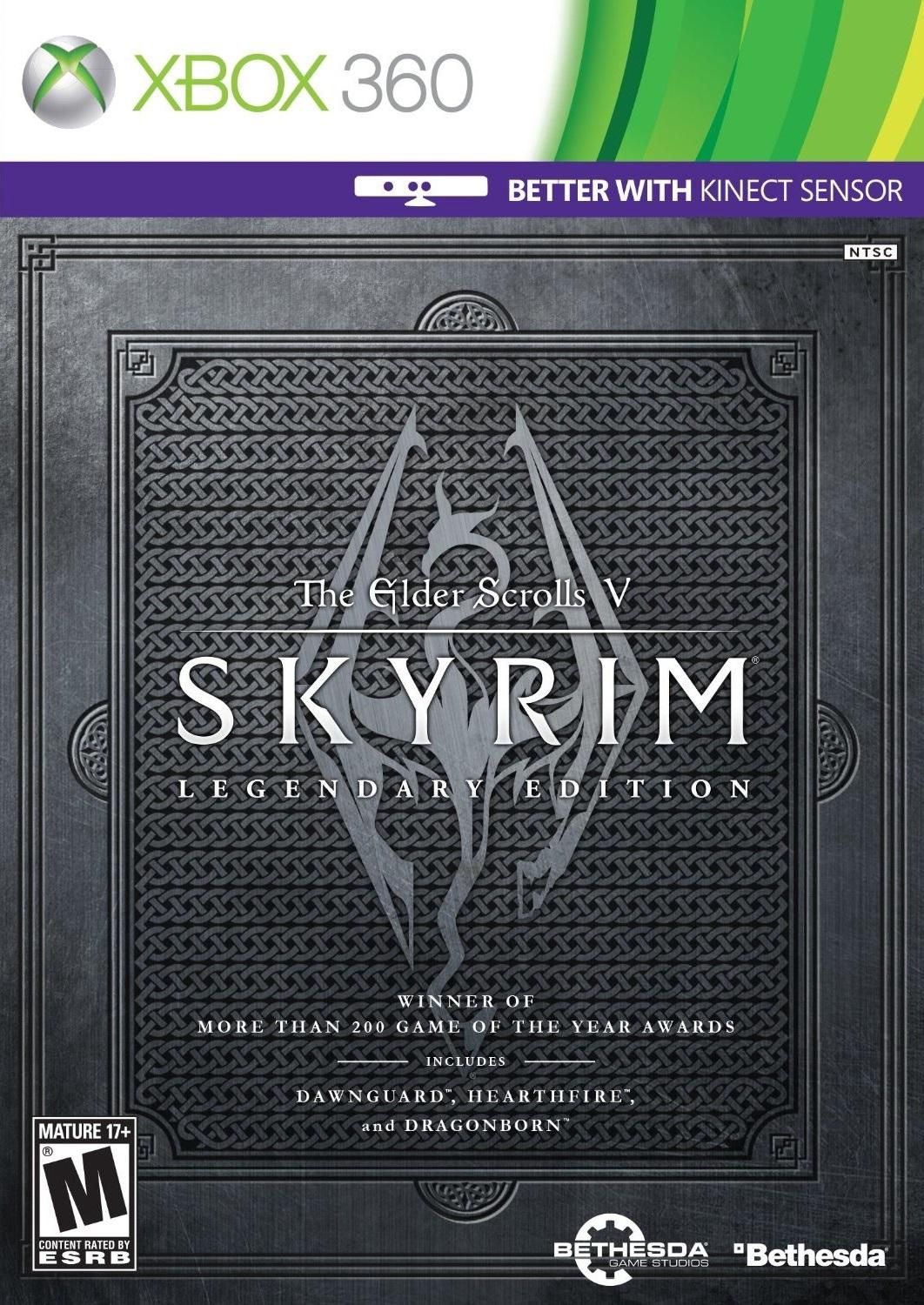 Elder Scrolls V Skyrim Legendary Edition for Xbox 360