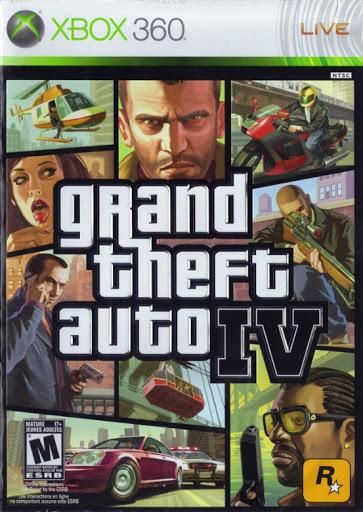 Grand Theft Auto IV 4 for Xbox 360