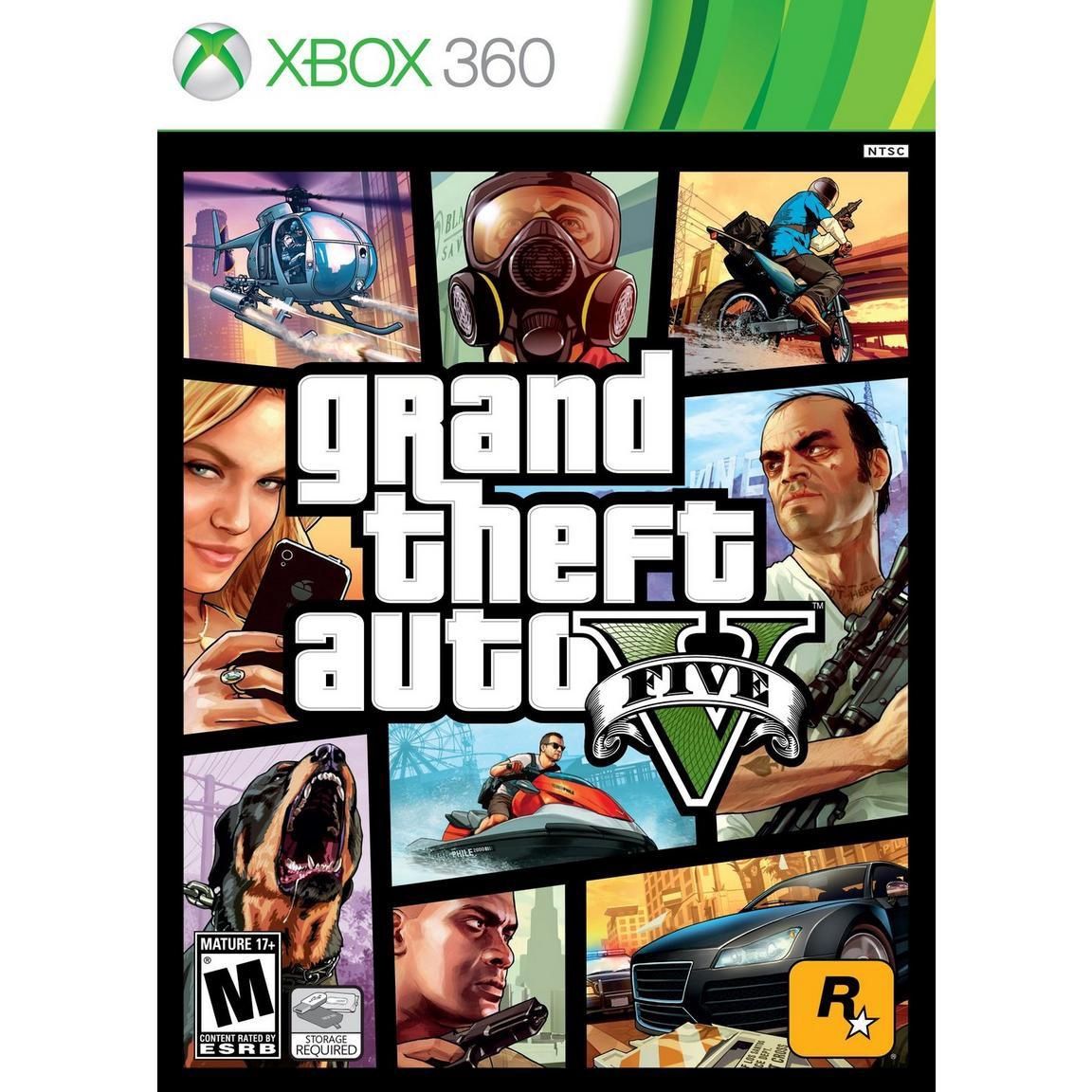 Grand Theft Auto V 5 for Xbox 360