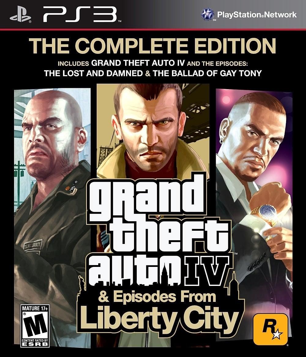 Grand Theft Auto 4 IV Complete Edition for PS3