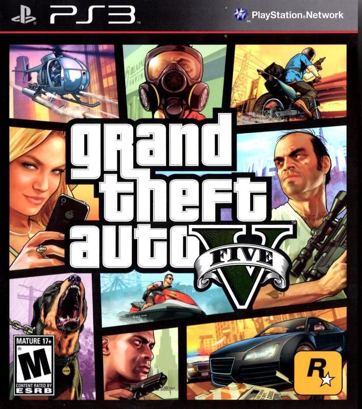 Grand Theft Auto V 5 for PS3