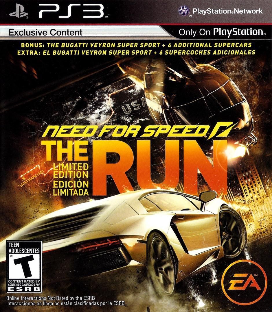 Need for Speed The Run Limited Edition for PS3