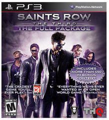 Saints Row The Third The Full Package for PS3