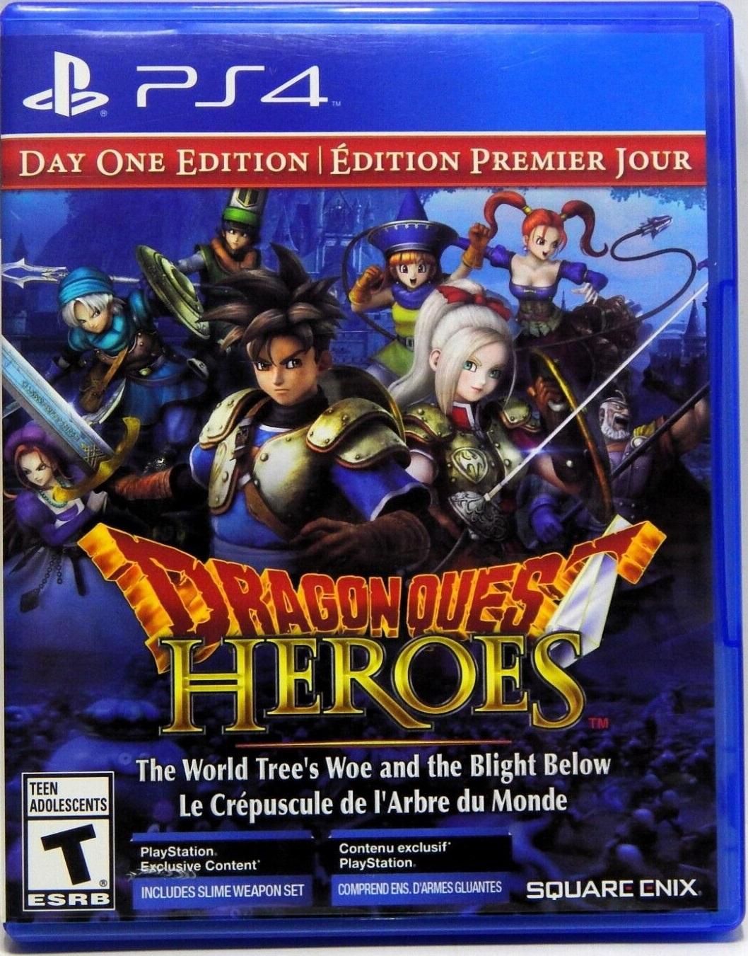 Dragon Quest Heroes for PS4 Day One Edition