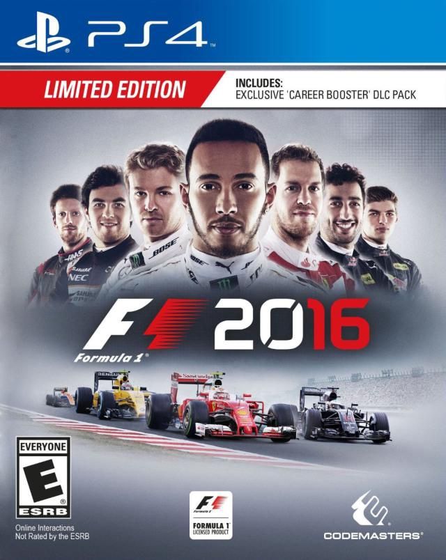 F1 2016 Limited Edition for PS4