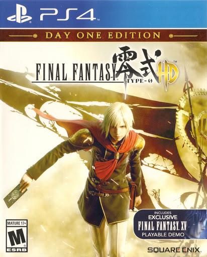 Final Fantasy Type-0 HD for PS4 Day One Edition