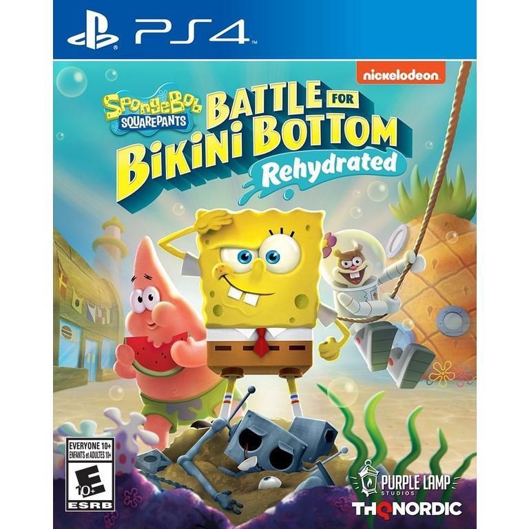 Spongebob Battle for Bikini Bottom Rehydrated for PS4