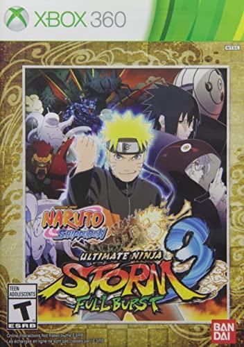 Ultimate Ninja Storm 3 Full Burst for Xbox 360 Naruto Shippuden