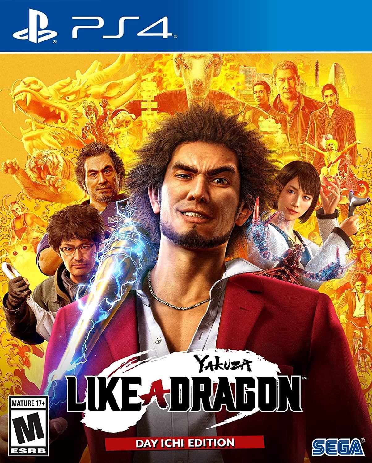 Yakuza Like A Dragon Day Ichi Steelbook Edition for PS4