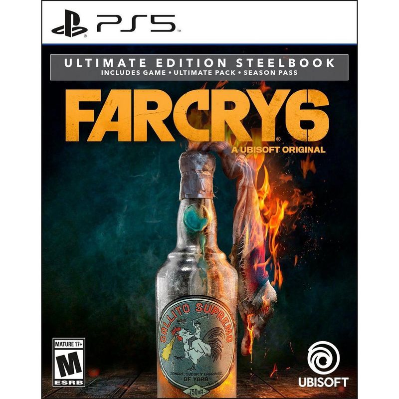 Far Cry 6 Ultimate Edition Steelbook for PS5