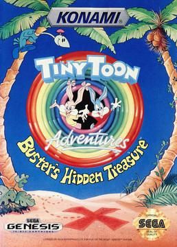 Tiny Toon Adventures Buster&#39;s Hidden Treasure for Genesis
