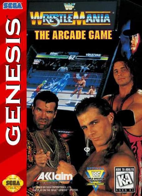 WWF Wrestlemania Arcade Game for Genesis
