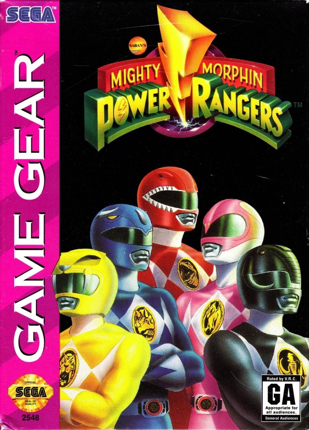 Mighty Morphin Power Rangers for Game Gear