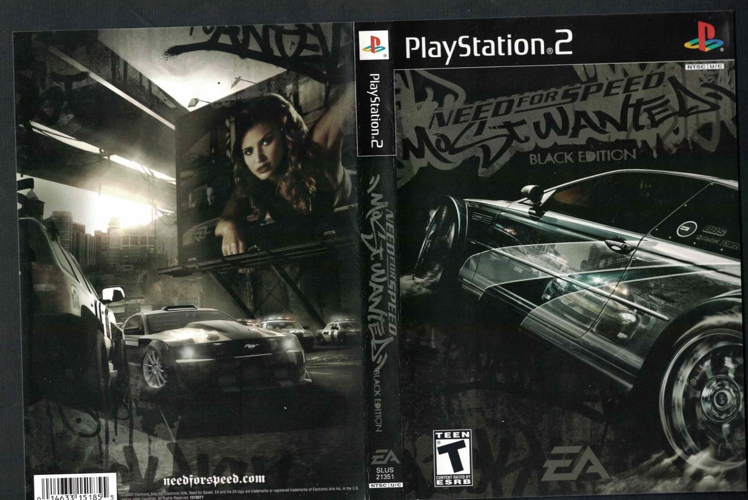 Need for Speed Most Wanted Black Edition for PS2