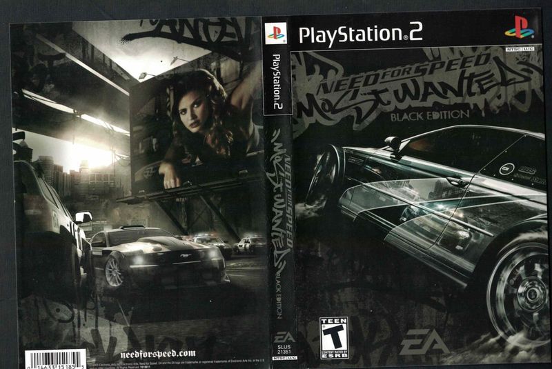 Need for Speed Most Wanted Black Edition for PS2