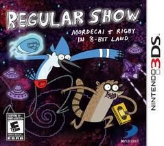 Regular Show for 3DS Mordecai and Rigby in 8-Bit land