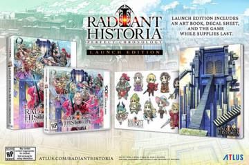 Radiant Historia Perfect Chronology Launch Edition for 3DS