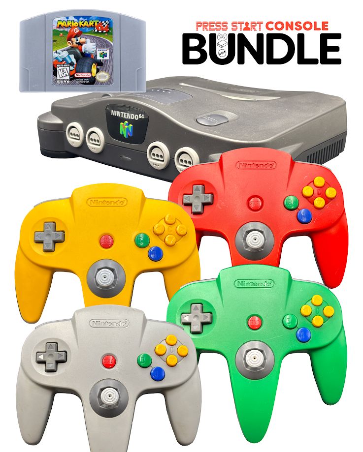 Nintendo 64 Mario Kart Console Bundle