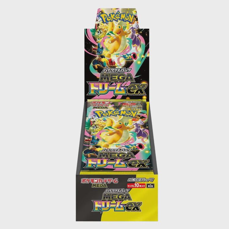 Pokemon Japanese Booster Box Mega Dream EX