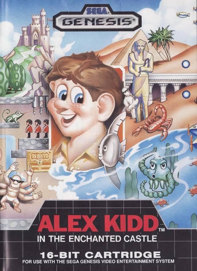Alex Kidd in the Enchanted Castle for Genesis