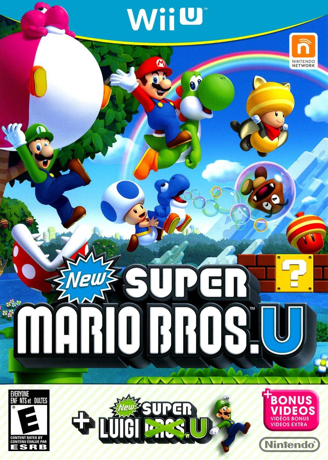 Super Mario Bros U for Wii U + Super Luigi U