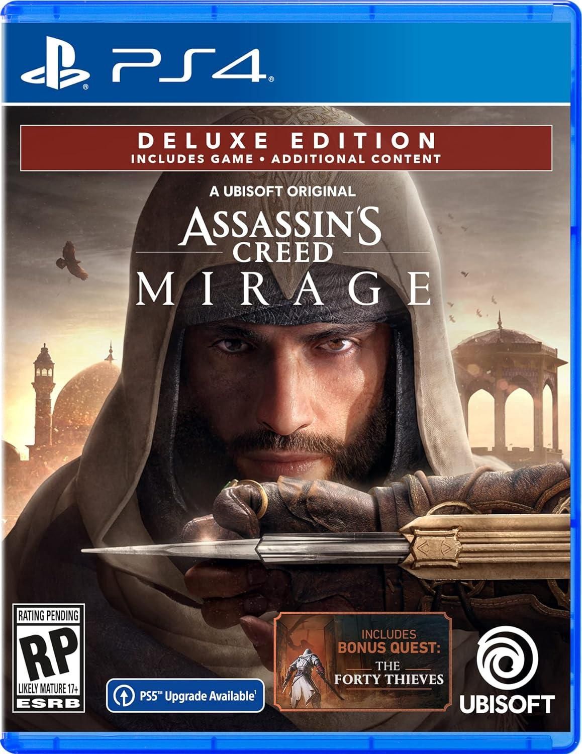 Assassin's Creed Mirage Deluxe Edition for PS4
