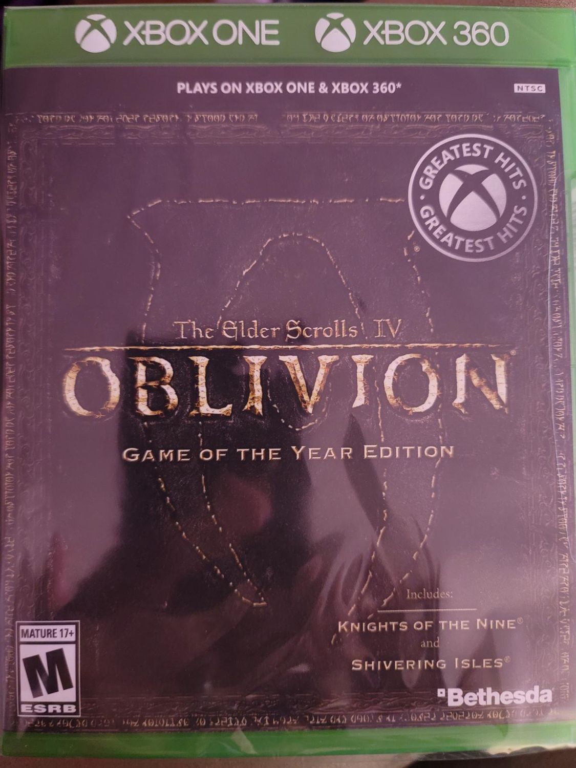 Oblivion Game of the Year Edition for Xbox One Elder Scrolls IV