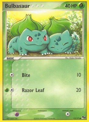Bulbasaur POP Series 2 12/17