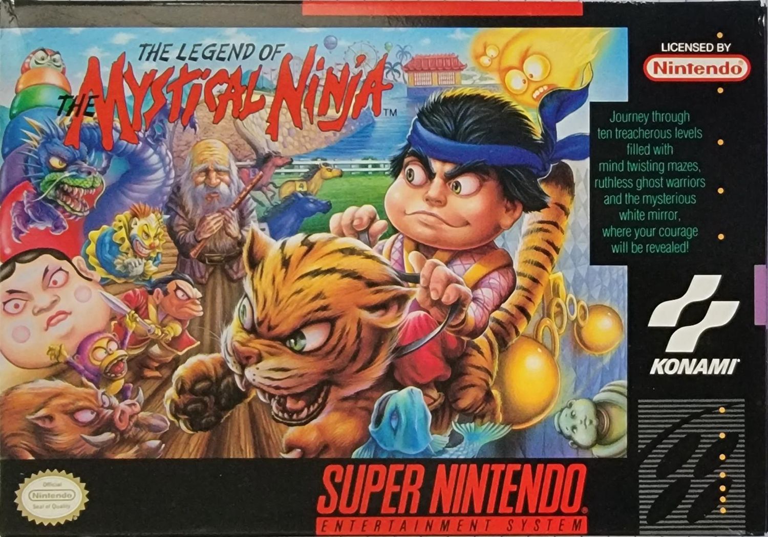 Legend of the Mystical Ninja for SNES
