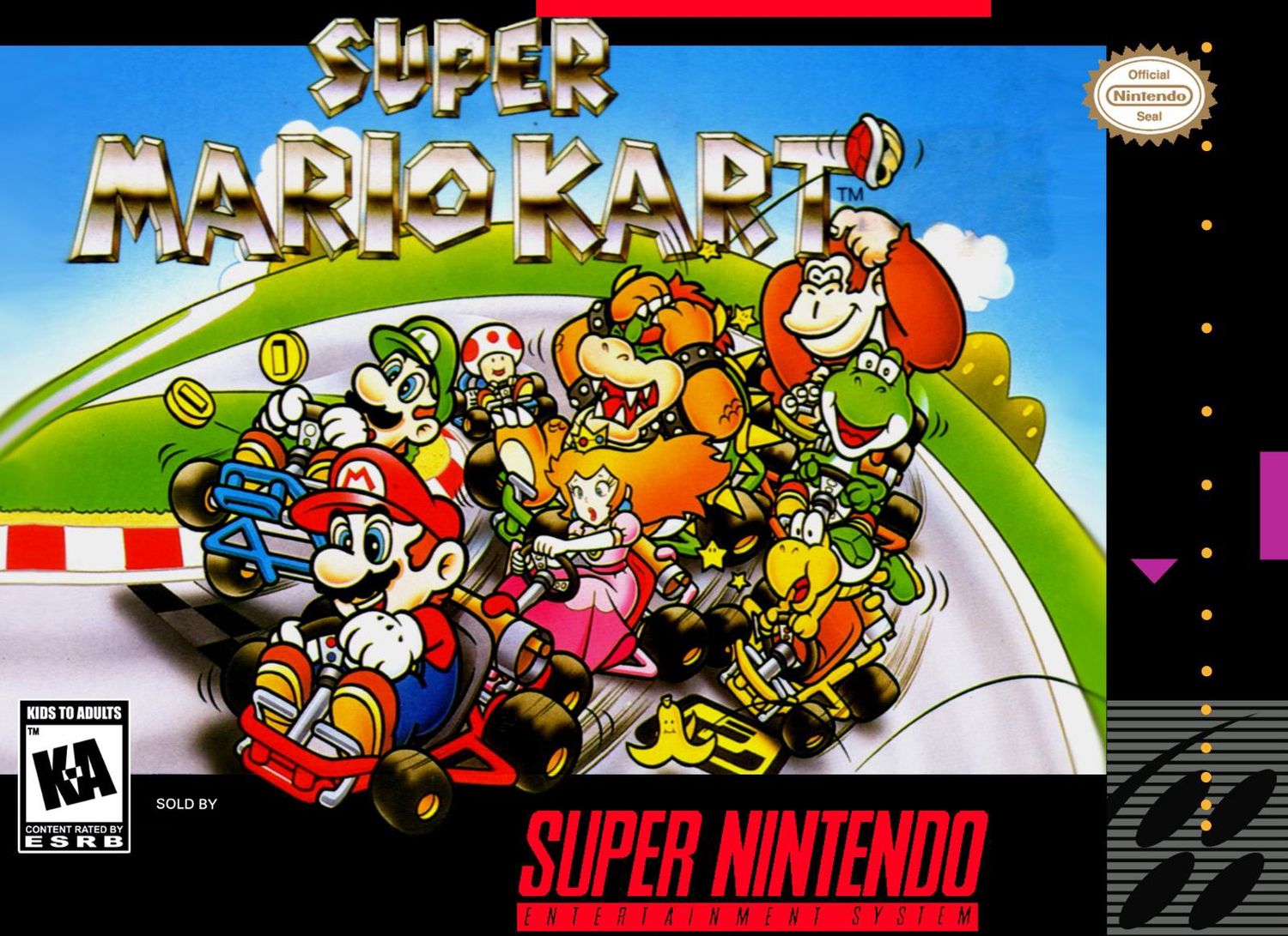 Super Mario Kart for SNES