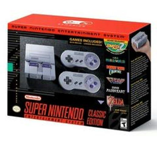 Super Nintendo Classic Edition Console SNES, Condition: CIB