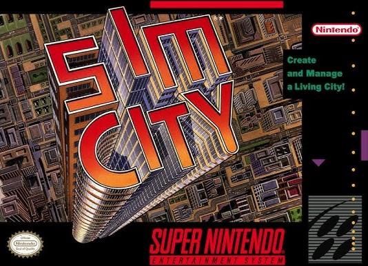 Sim City for SNES